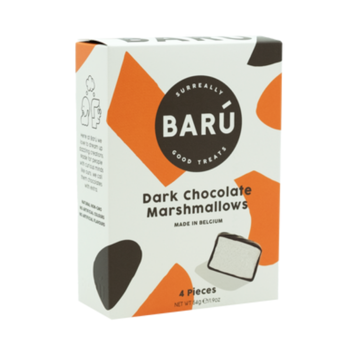 Dark chocolate Marshmallow 4pcs