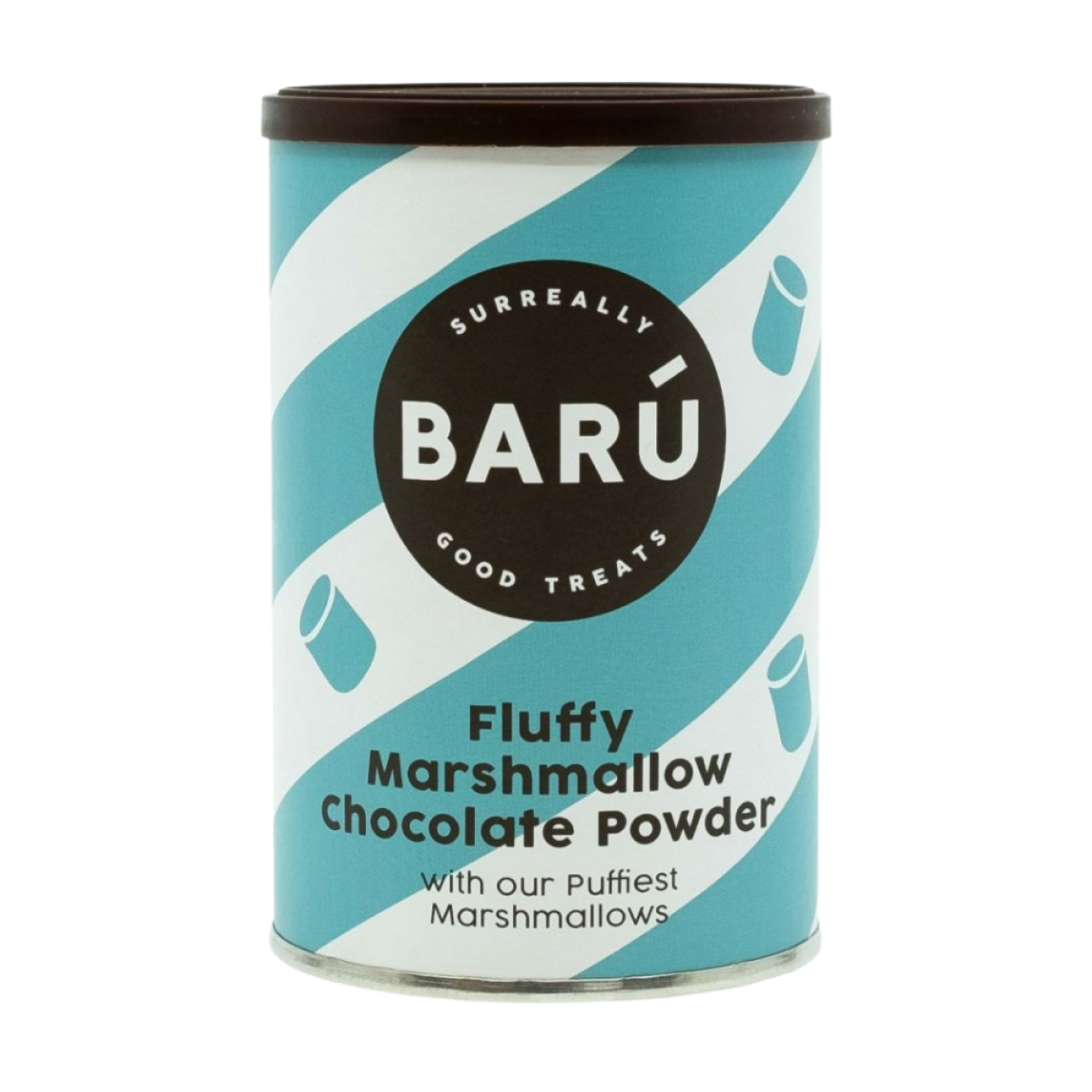 Fluffy chocolate powder